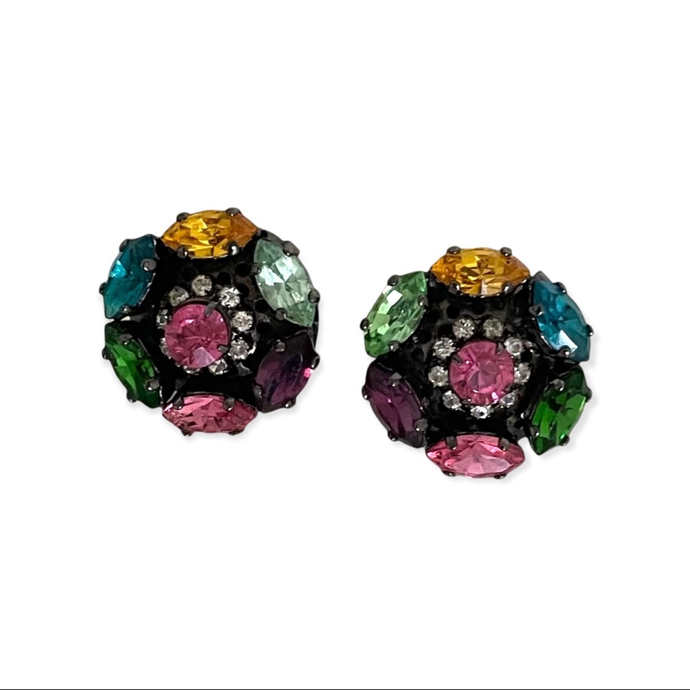 Erickson Beamon Earrings Modern Mughal Collection NWOT - Picture 2 of 13